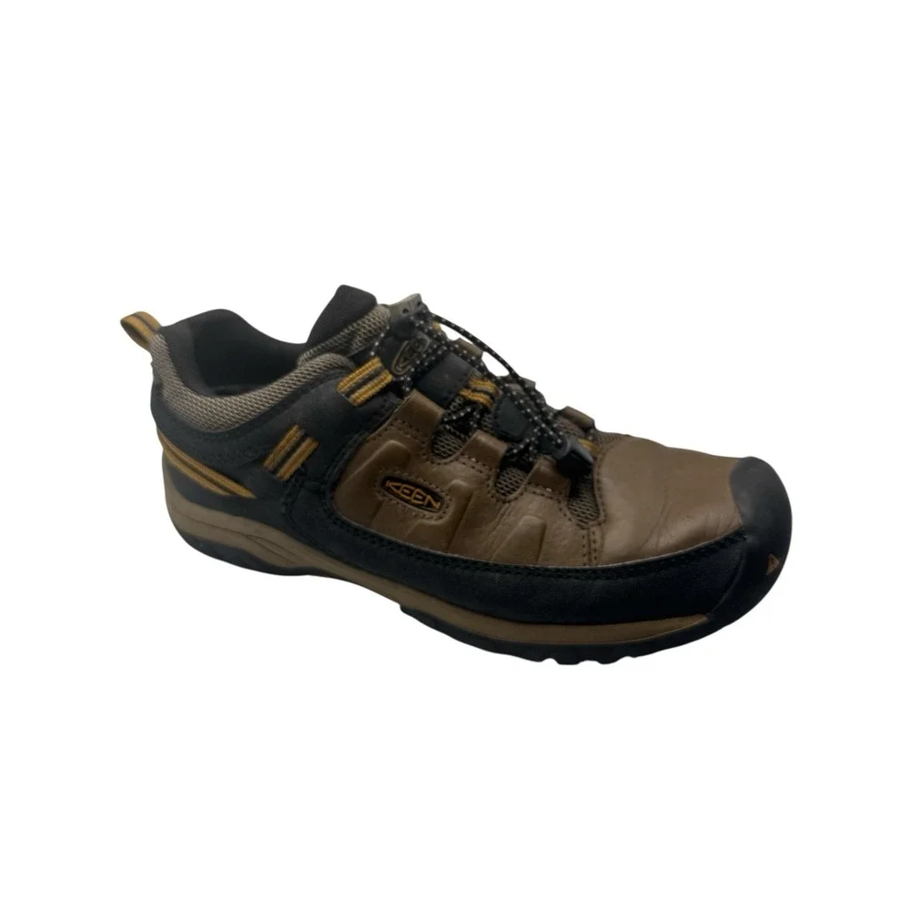 Keen Targhee 3 Low Height Men's Size 6 Waterproof Hiking Shoes Bungee Cord/Black